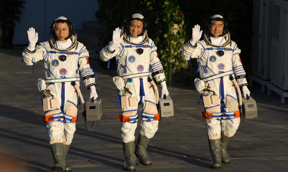 Shenzhou-12: China Sending First Crew to New Space Station For Three Months