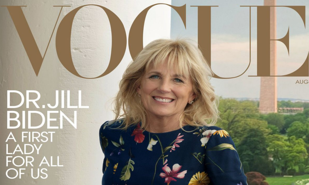 Jill Biden Makes the Cover of Vogue