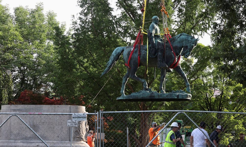 Charlottesville Removes Robert E. Lee Statue That Sparked A Deadly Rally, Along with Two Others