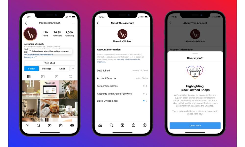 Black-Owned Businesses Now Easier to Find as Instagram Debuts New Label