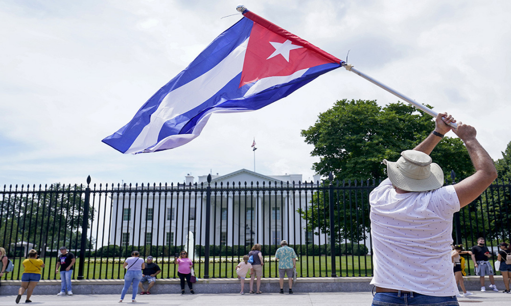 Biden Meets with Cuban-American Leaders, Imposes More Sanctions